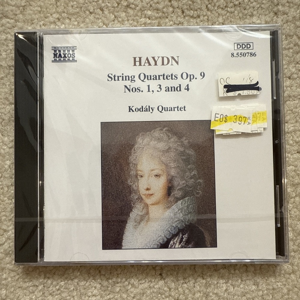 Kodaly Quartet : Haydn: Sting Quartets Op. 9 / Nos. 1,3‎ & CD New Sealed